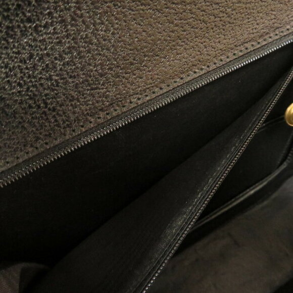 Gucci bamboo leather black handbag - Picture 6 of 8